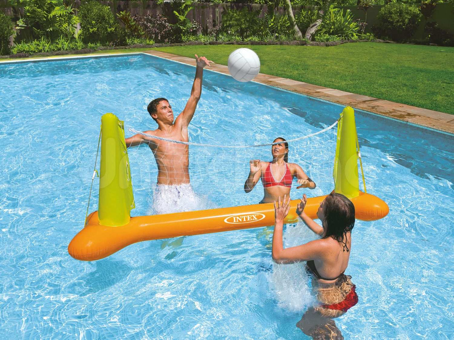 Inflatable volleyball set floating pool net INTEX 56508