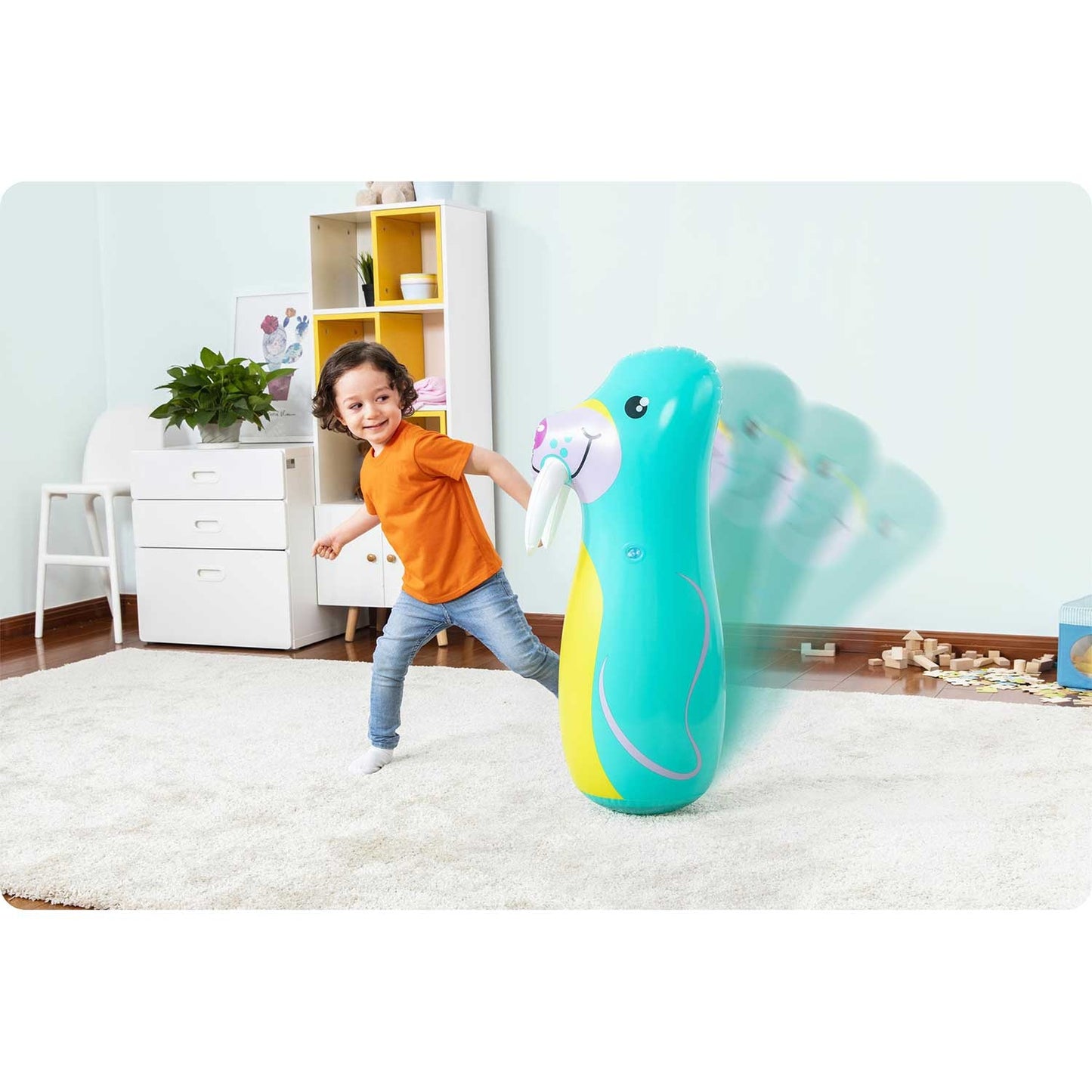 Inflatable walrus wank-stand Bestway 52152