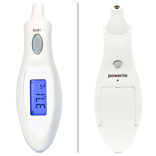 Infrared Ear Thermometer, Fast 2-Second Reading, Memory Function