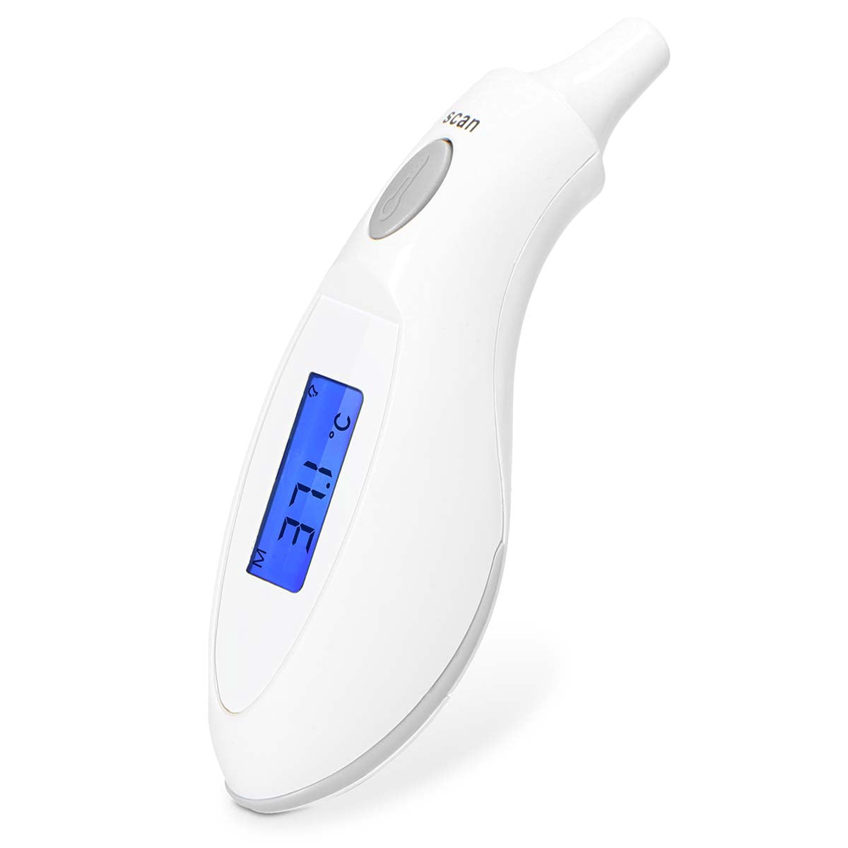 Infrared Ear Thermometer, Fast 2-Second Reading, Memory Function