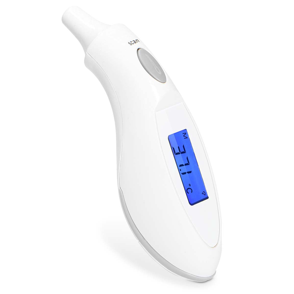 Infrared Ear Thermometer, Fast 2-Second Reading, Memory Function