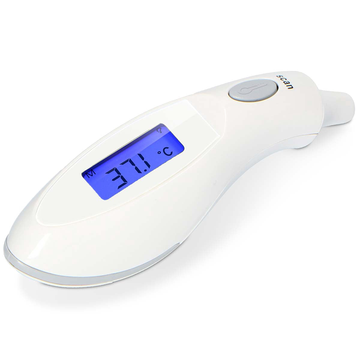 Infrared Ear Thermometer, Fast 2-Second Reading, Memory Function