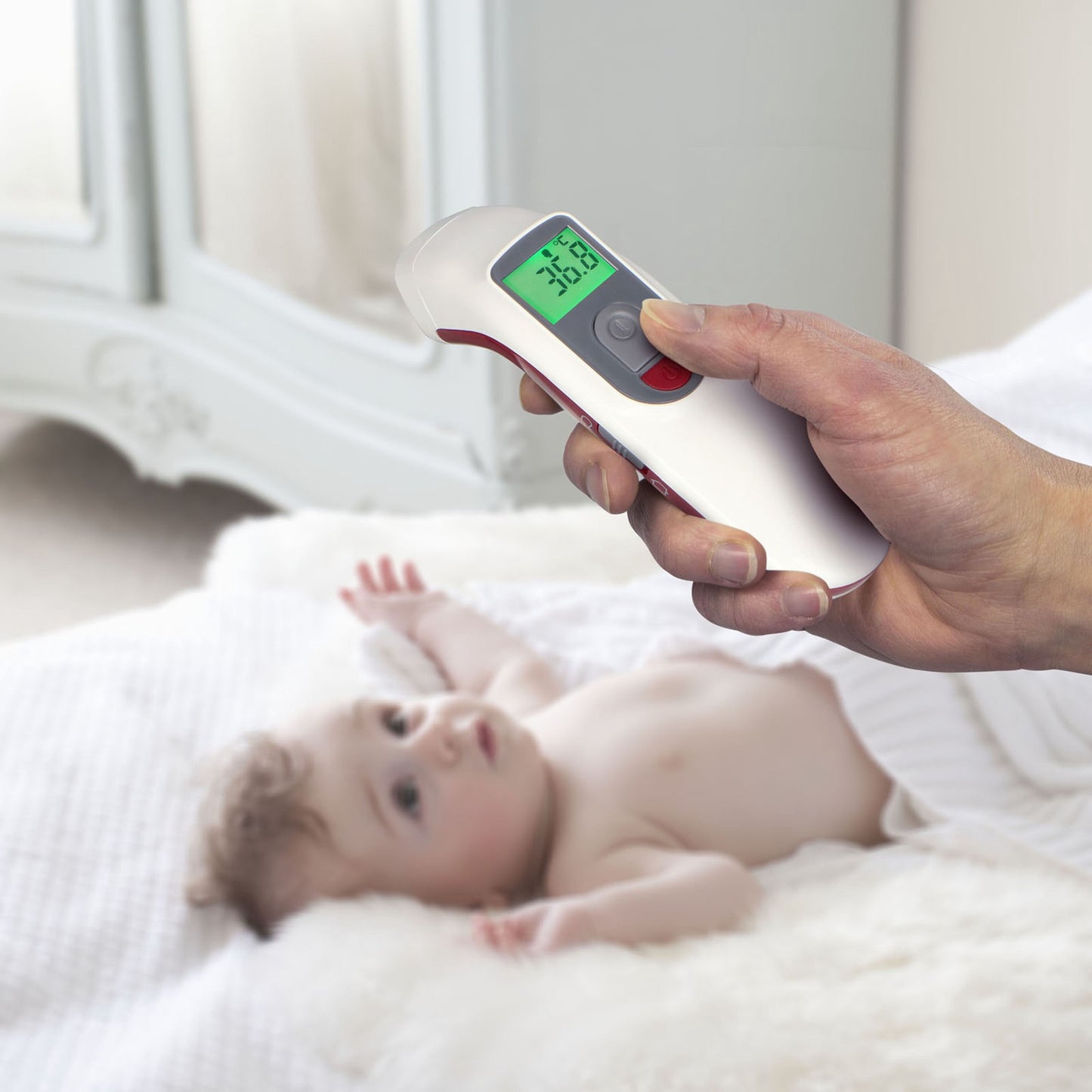 Infrared Forehead Thermometer, Accurate Fever Detection