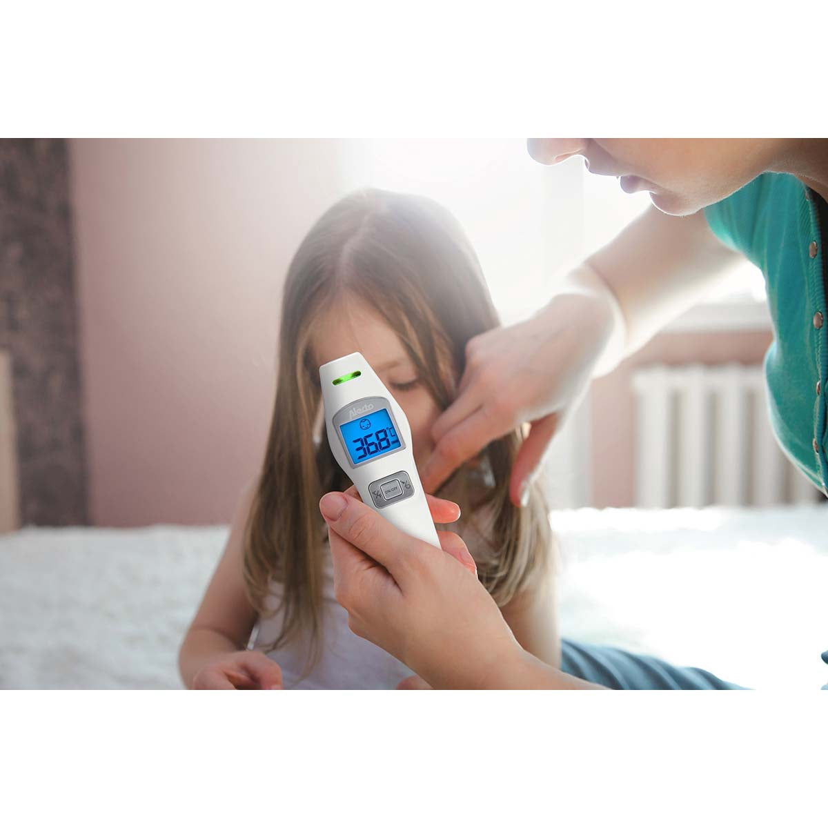 Infrared Forehead Thermometer, Fast & Accurate, White