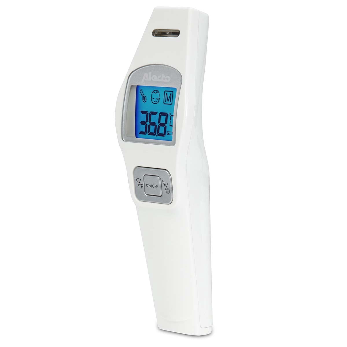 Infrared Forehead Thermometer, Fast & Accurate, White
