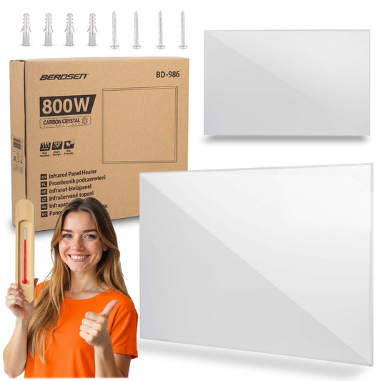 Infrared Heating Panel 800W – Wall or Ceiling Mount