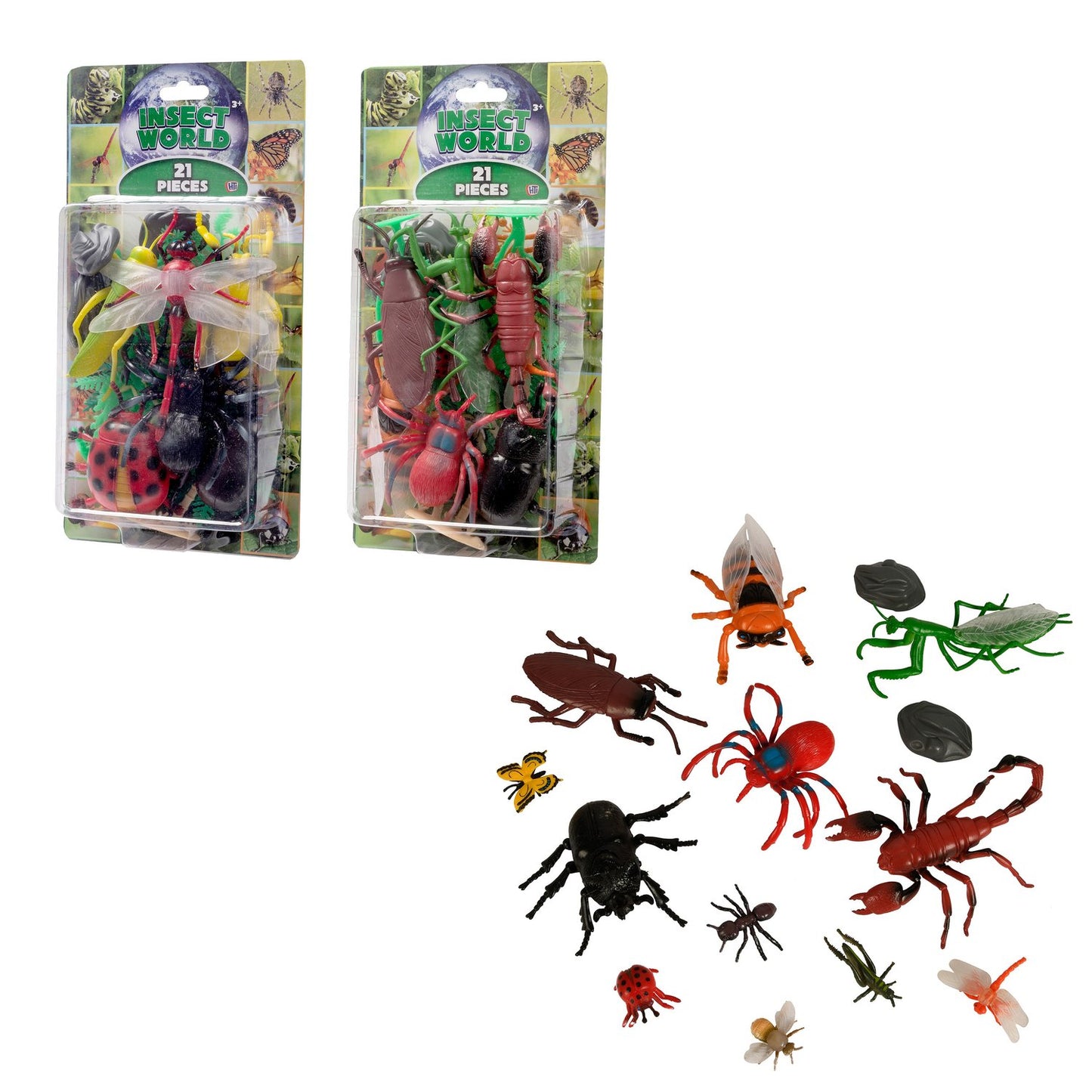 Insect World 21 Pcs Set