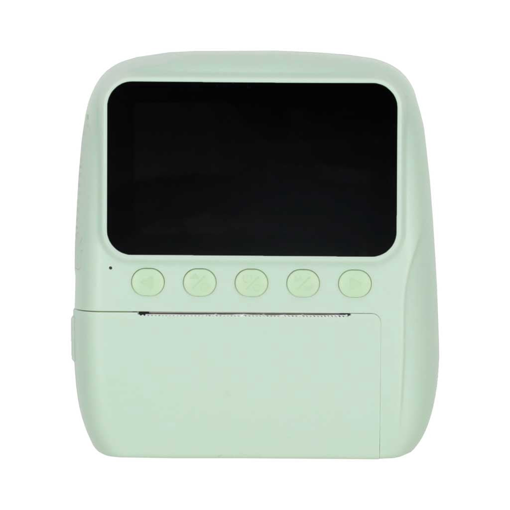 Instant Print Camera for Kids, 16x Zoom, Green