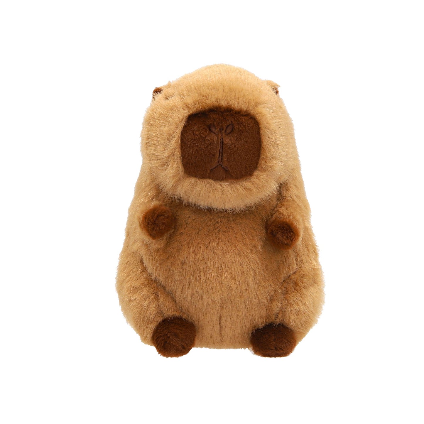 Interactive Capybara Plush Toy, 16 cm, Laughing & Bouncing