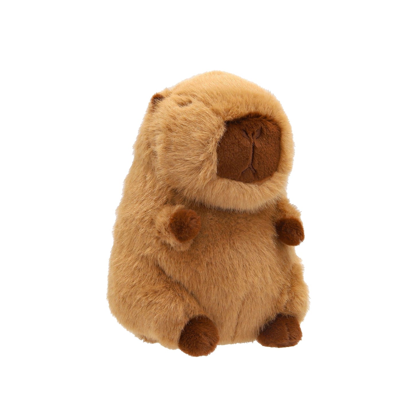 Interactive Capybara Plush Toy, 16 cm, Laughing & Bouncing