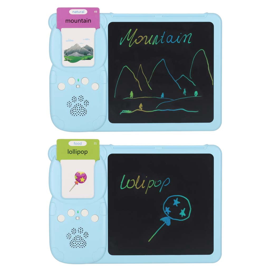Interactive Flashcard Reader Set, 112 Cards, Writing Tablet