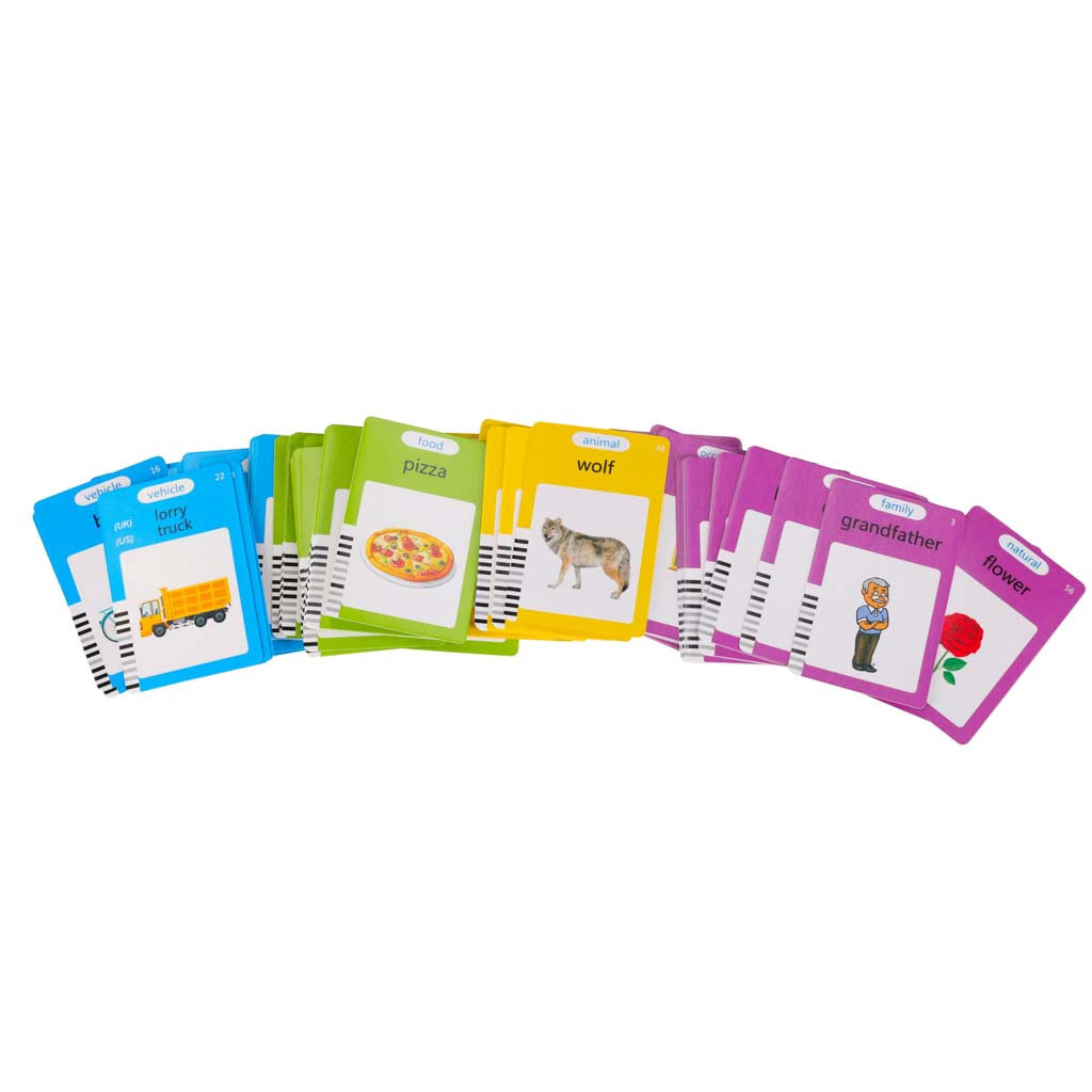 Interactive Flashcard Reader Set, 112 Cards, Writing Tablet