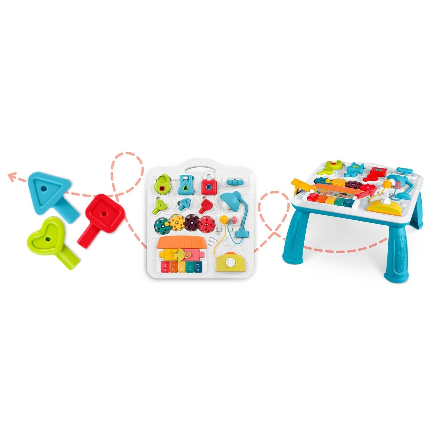 Interactive Play Table with Music and Sound - Ricokids 782000