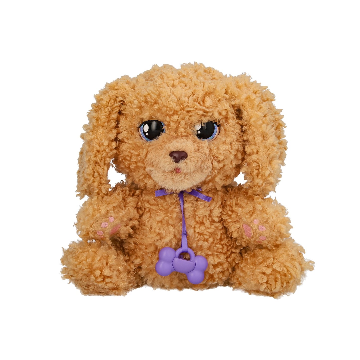 Interactive Puppy Toy, 15+ Reactions, Blanket & Bottle