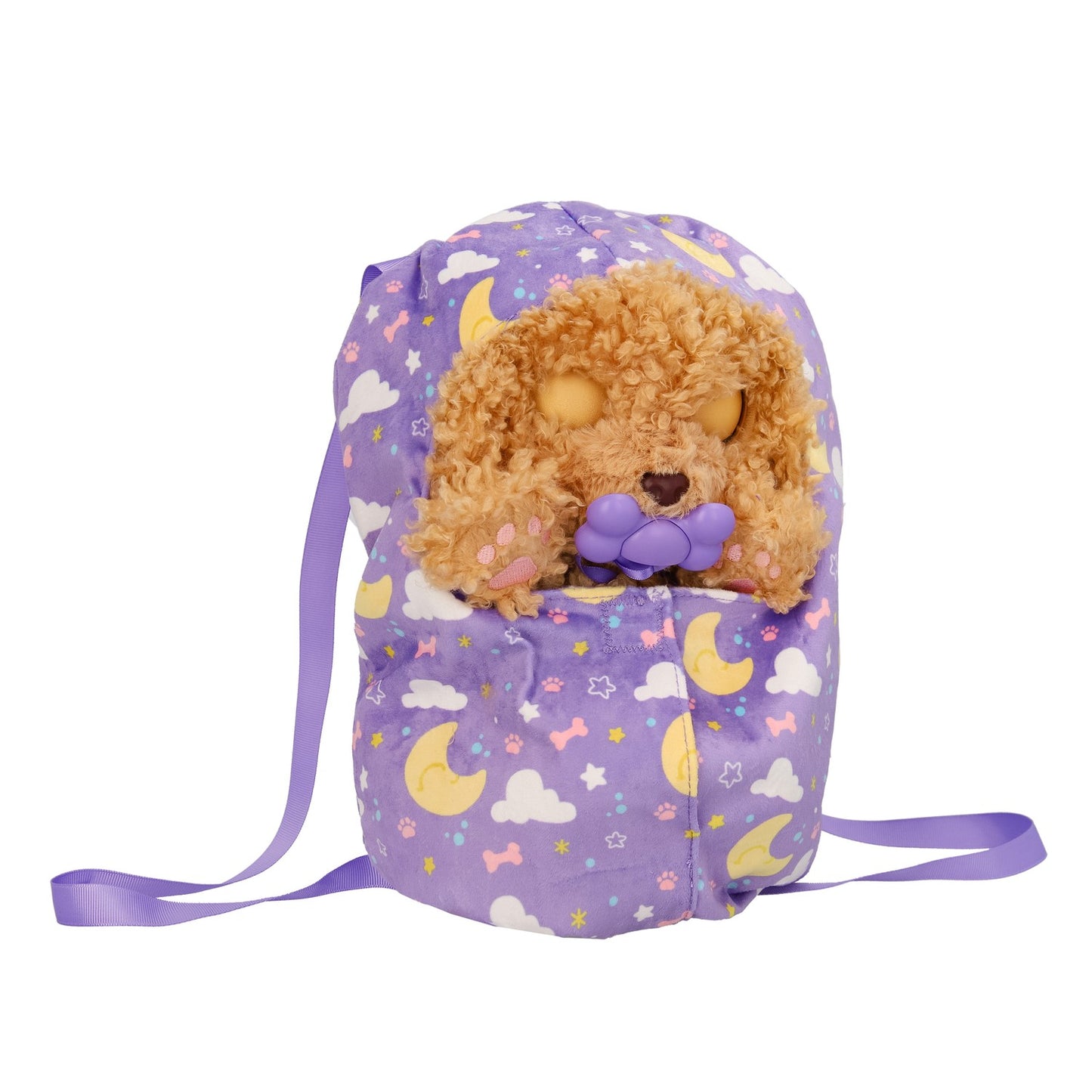 Interactive Puppy Toy, 15+ Reactions, Blanket & Bottle