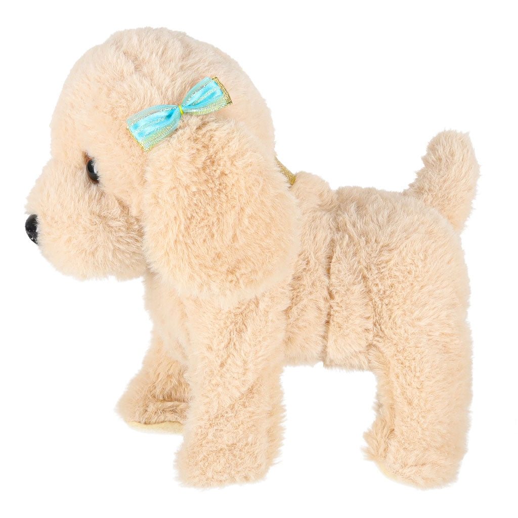Interactive Poodle Dog Toy – Barks, Walks, Wiggles Tail