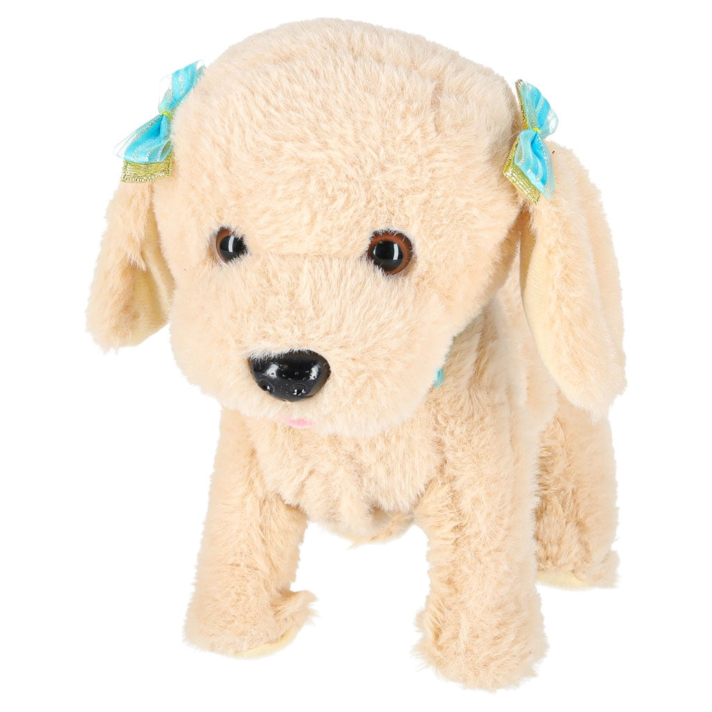 Interactive Poodle Dog Toy – Barks, Walks, Wiggles Tail