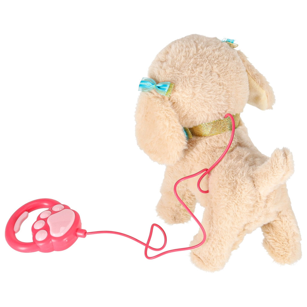 Interactive Poodle Dog Toy – Barks, Walks, Wiggles Tail