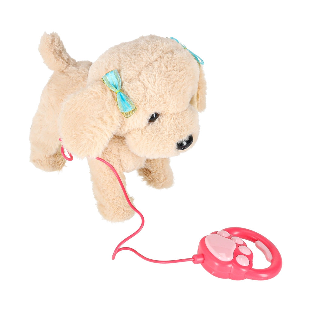 Interactive Poodle Dog Toy – Barks, Walks, Wiggles Tail