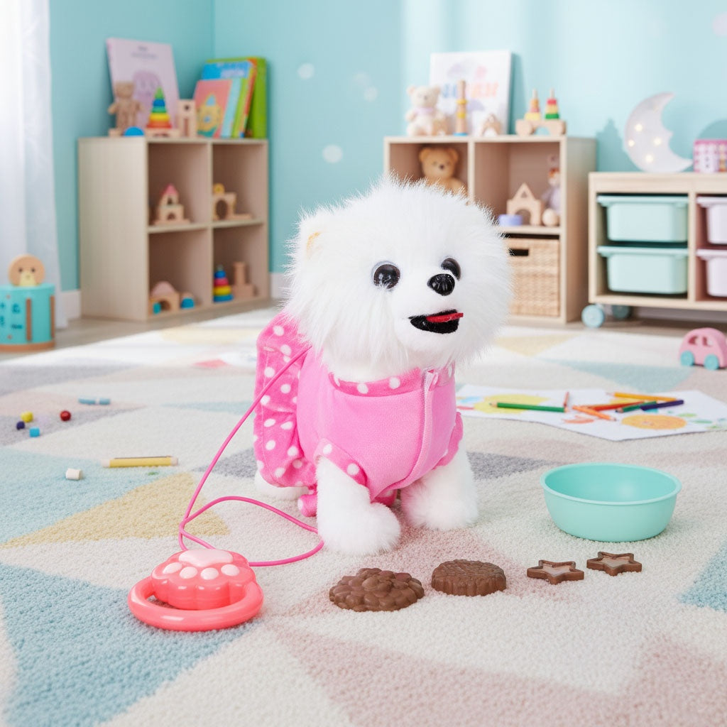 Interactive Puppy Toy – Walks, Wags Tail, Plays Melodies