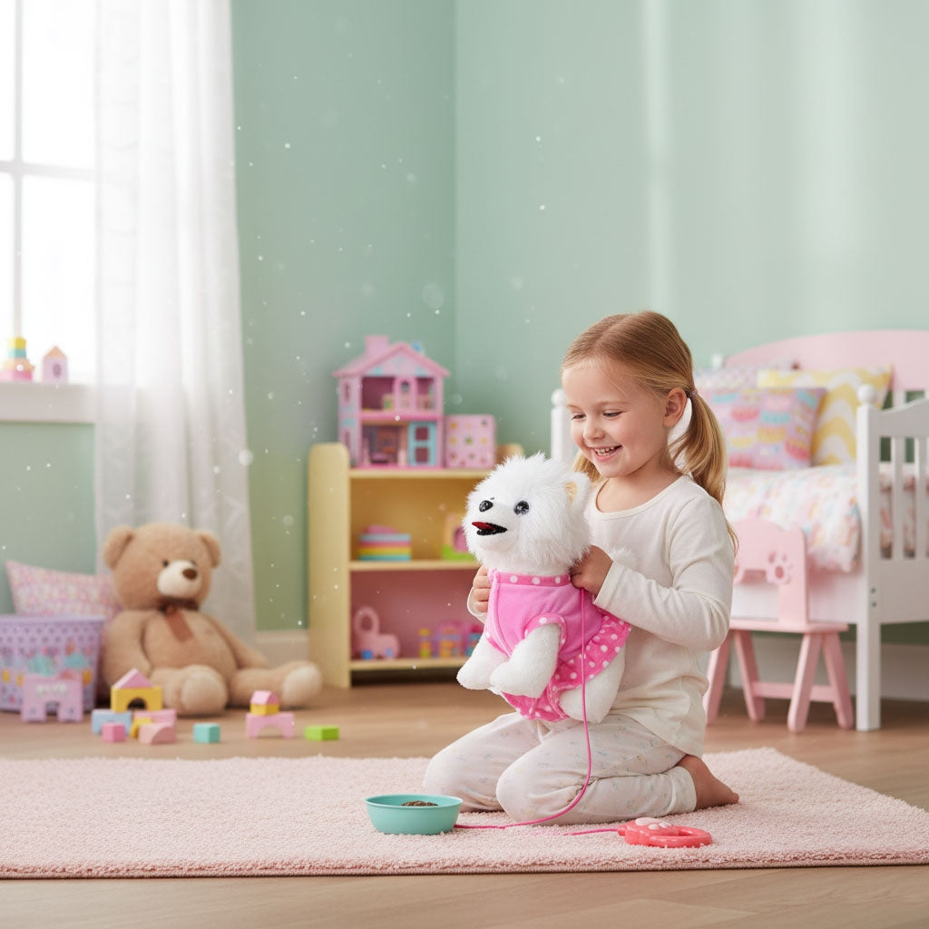 Interactive Puppy Toy – Walks, Wags Tail, Plays Melodies