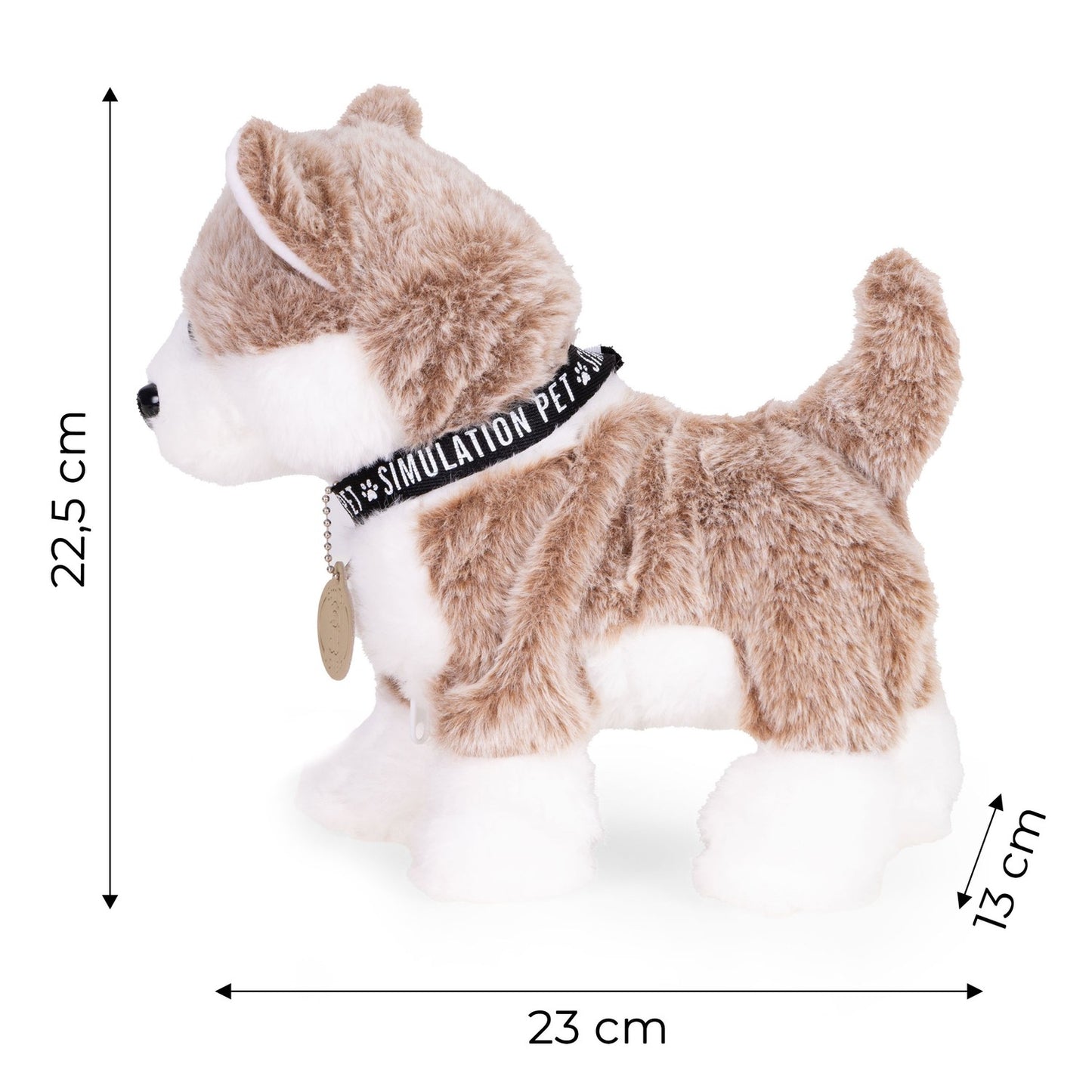 Interactive Puppy Toy with Leash, Melodies, Feeding Set