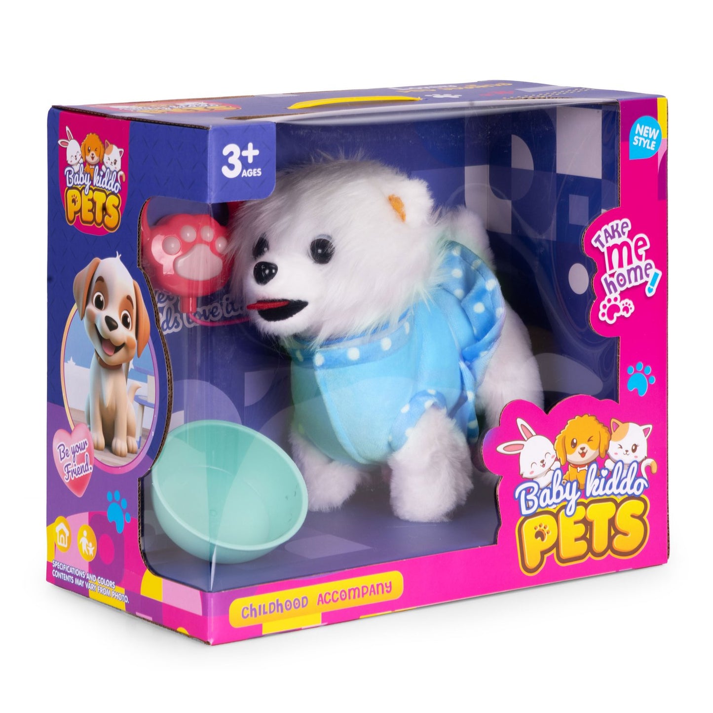 Interactive Puppy Toy with Leash, Walks and Plays Music