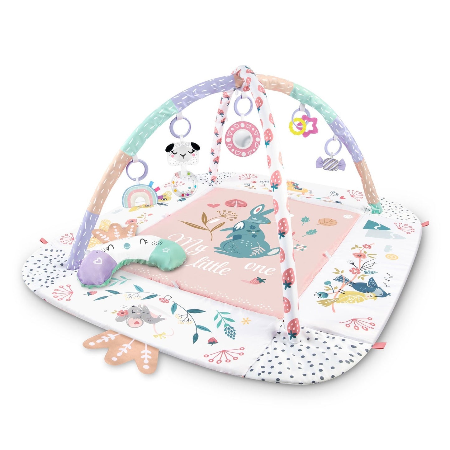 Interactive and educational play mat 110 x 100 cm Bird Nukido