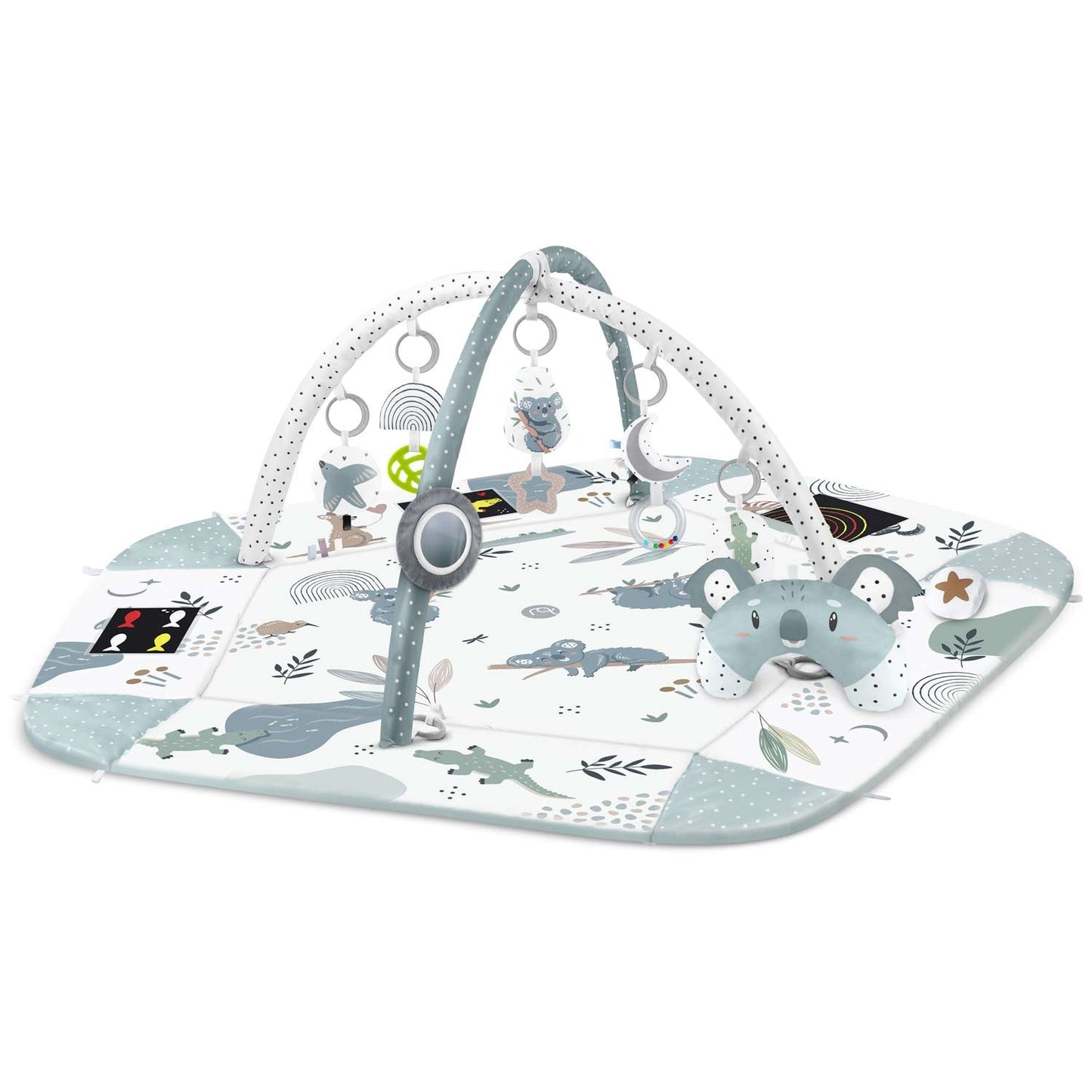 Interactive and educational play mat 136 x 136 cm - Koala Nukido