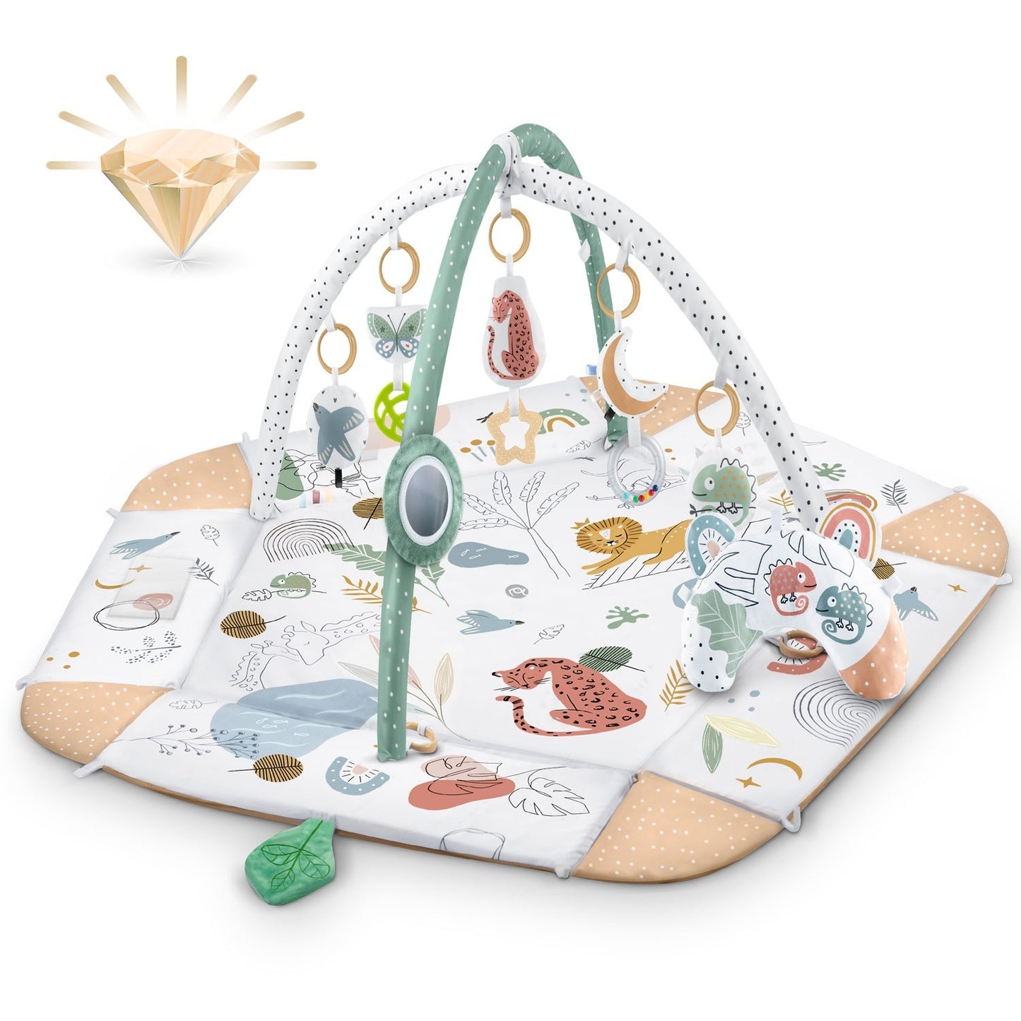 Interactive and educational play mats, Lew Nukido