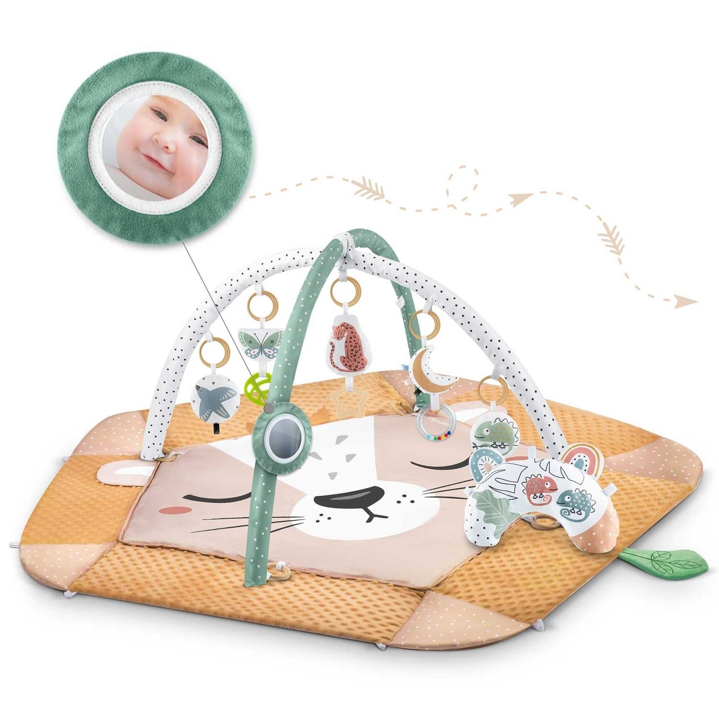 Interactive and educational play mats, Lew Nukido