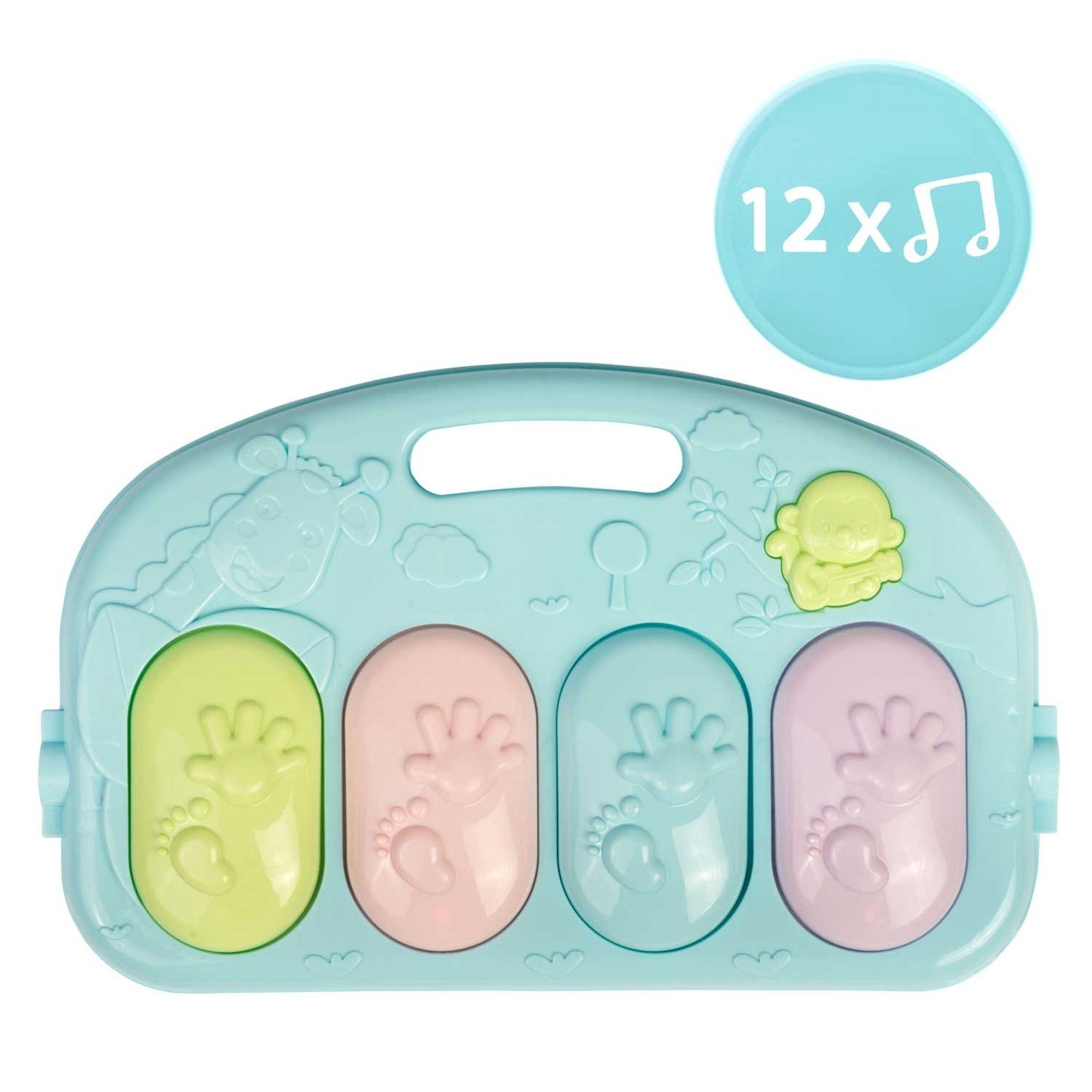 Interactive and educational play mat with piano Ricokids - 7314