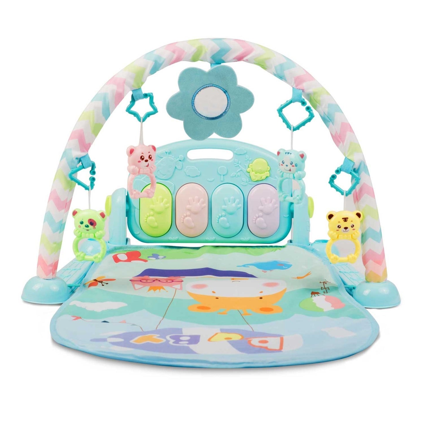 Interactive and educational play mat with piano Ricokids - 7314