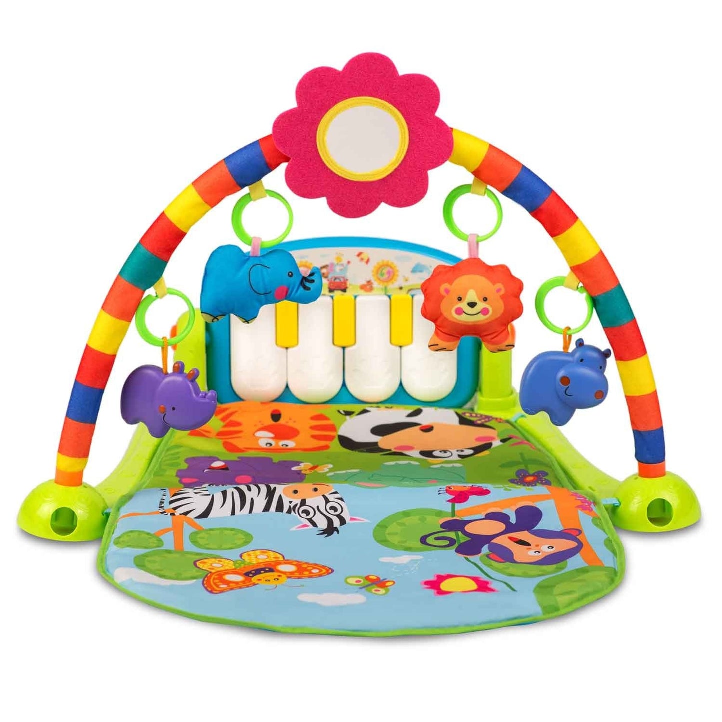 Interactive and educational play mat with piano Ricokids - Model 7316