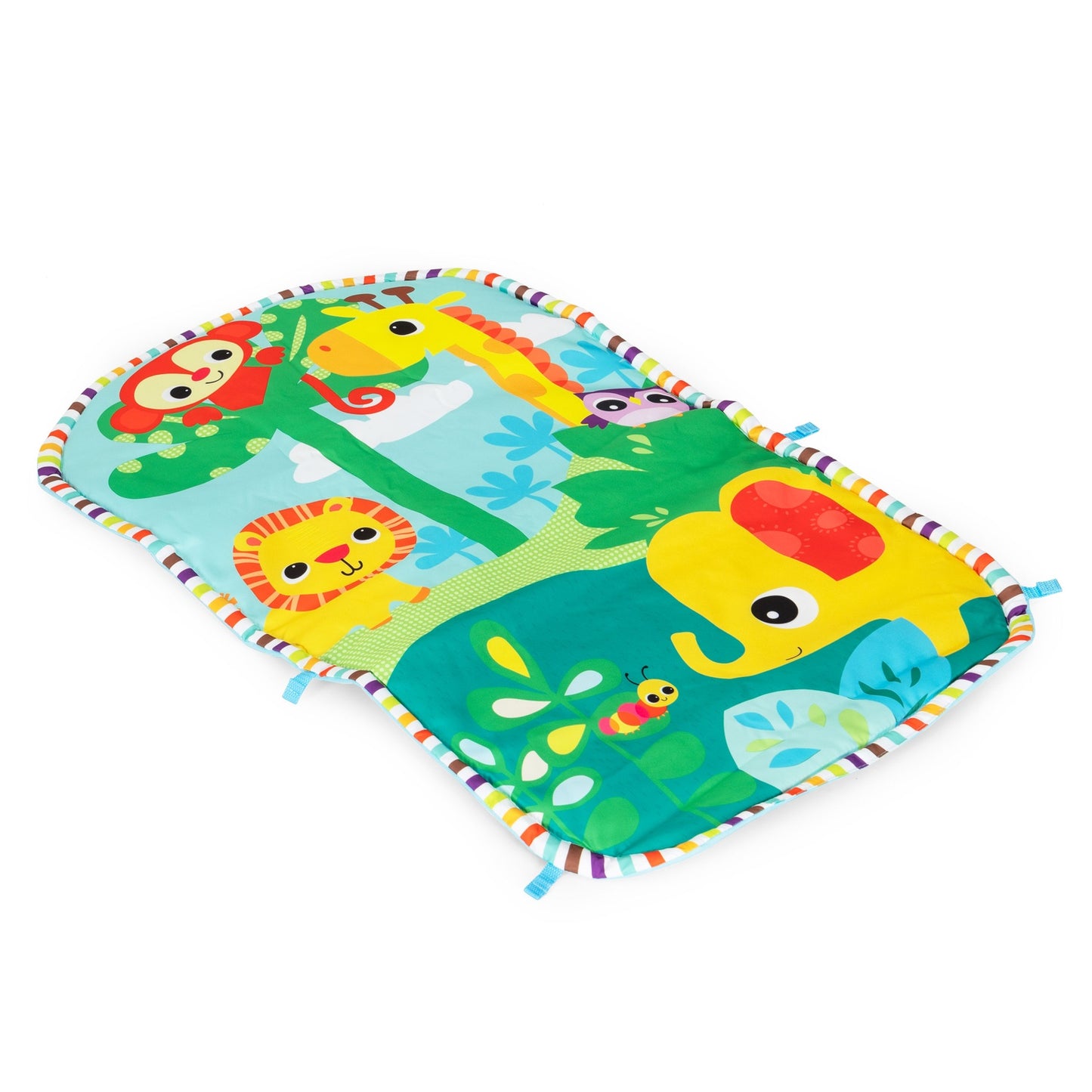 Interactive educational foam mat for babies + piano