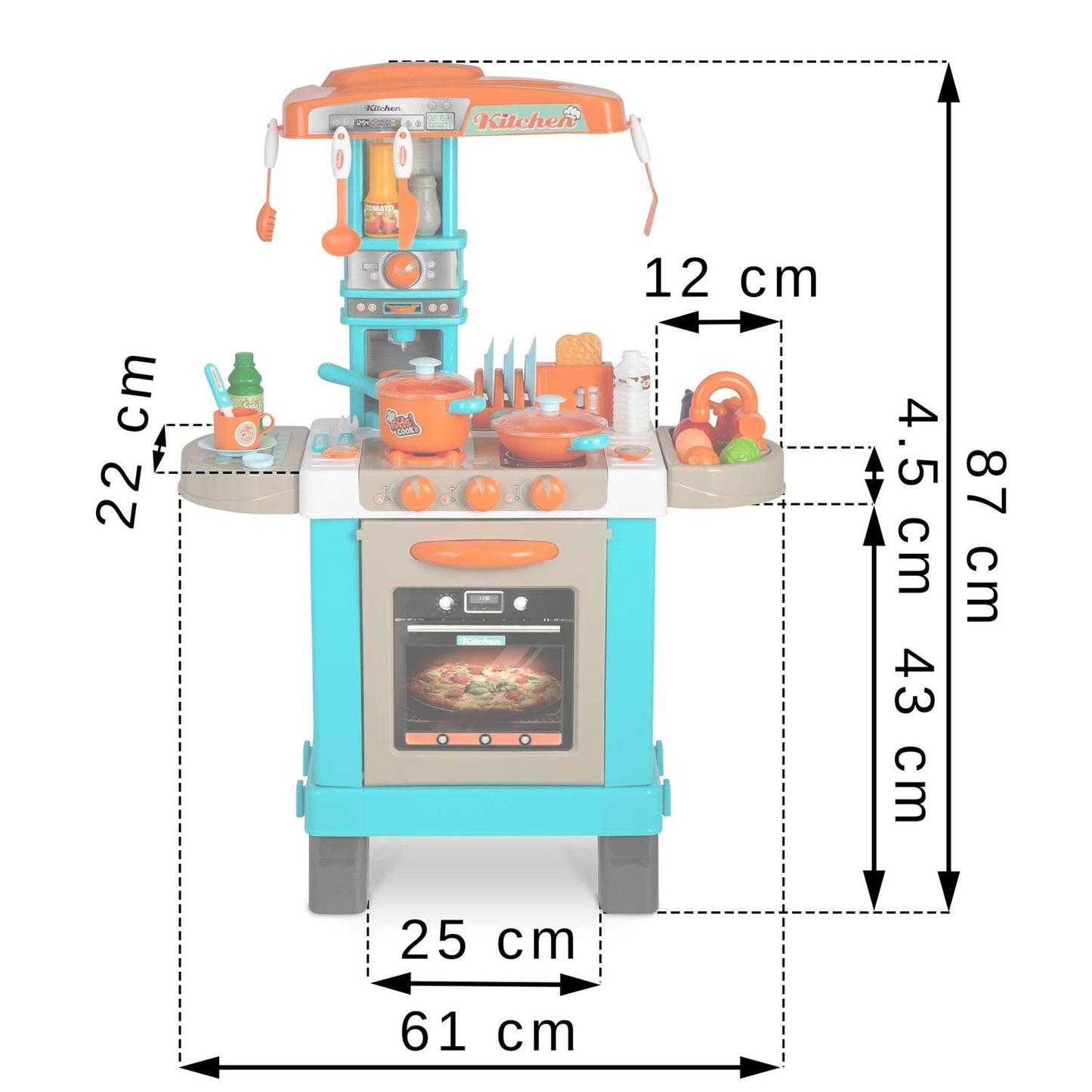 Interactive kitchen for children Ricokids 773100