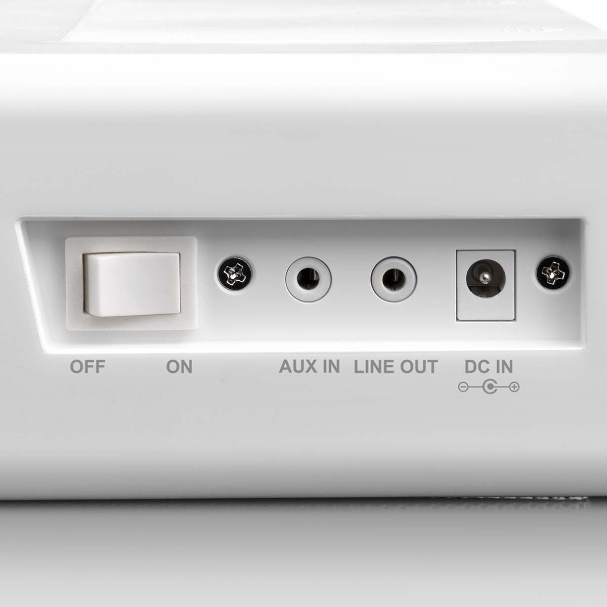 Internet Kitchen Radio with FM, Timer, White