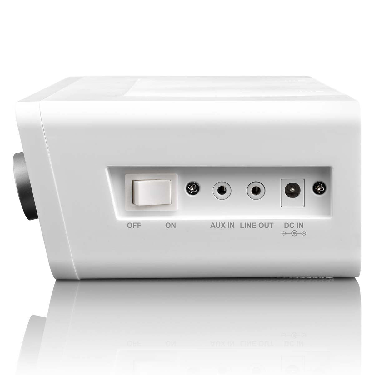 Internet Kitchen Radio with FM, Timer, White