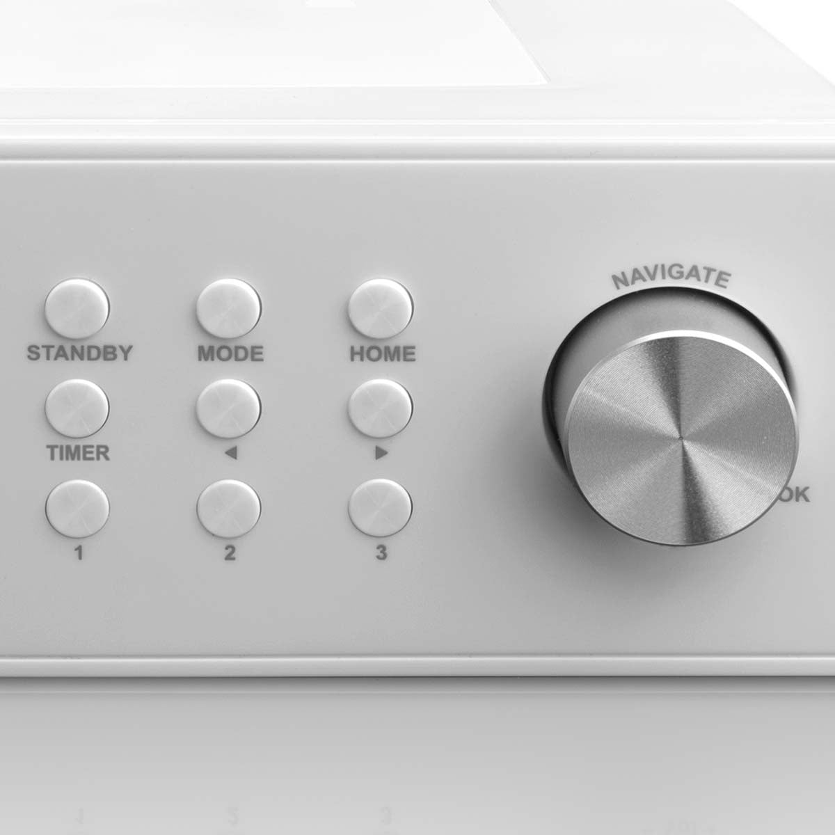 Internet Kitchen Radio with FM, Timer, White