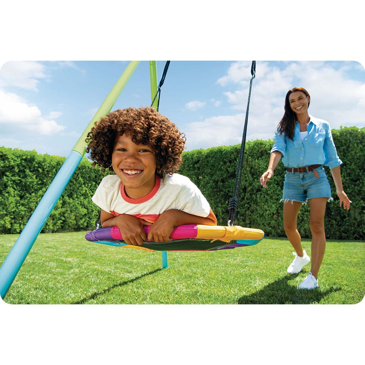 Intex 44125 stork nest playground swing