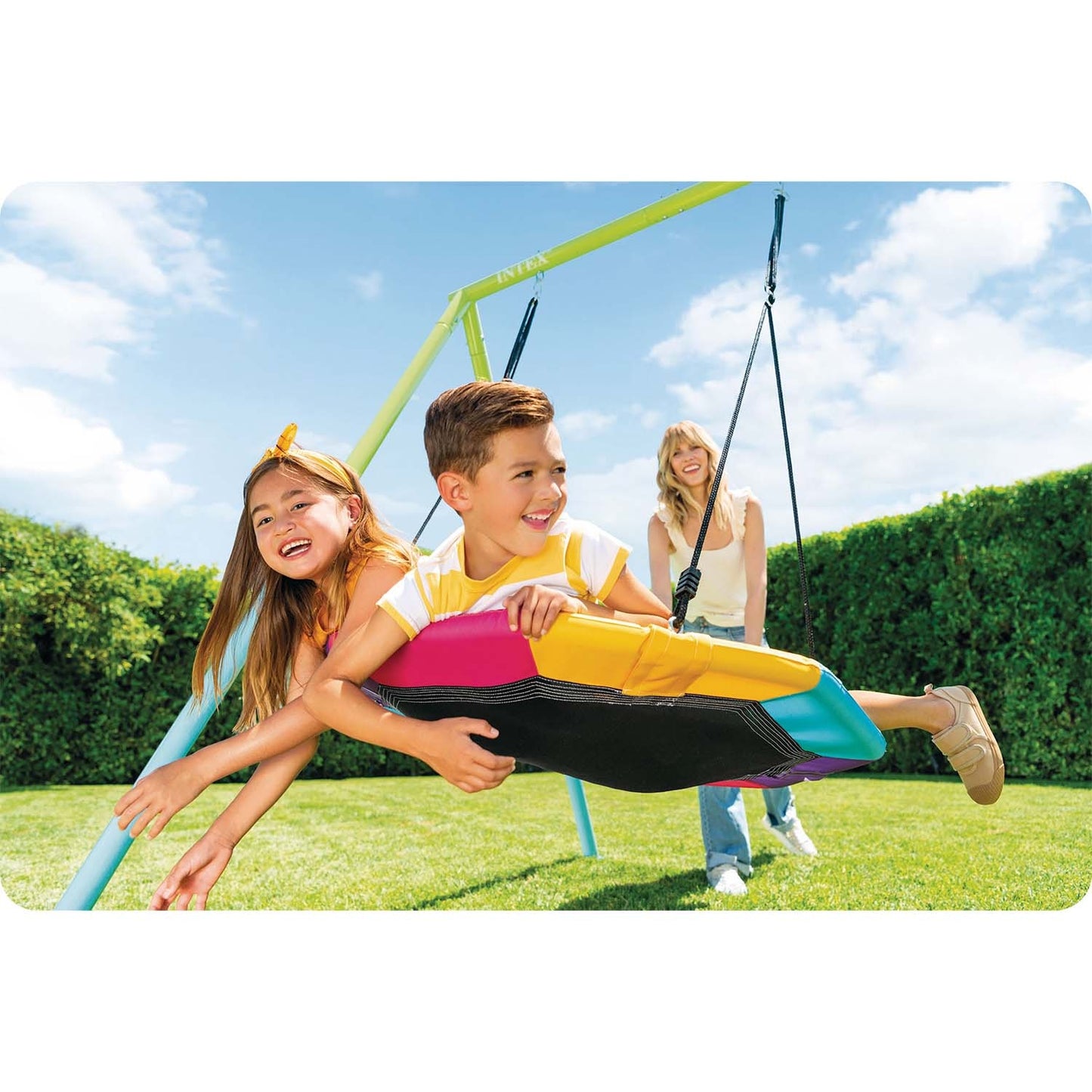 Intex 44125 stork nest playground swing
