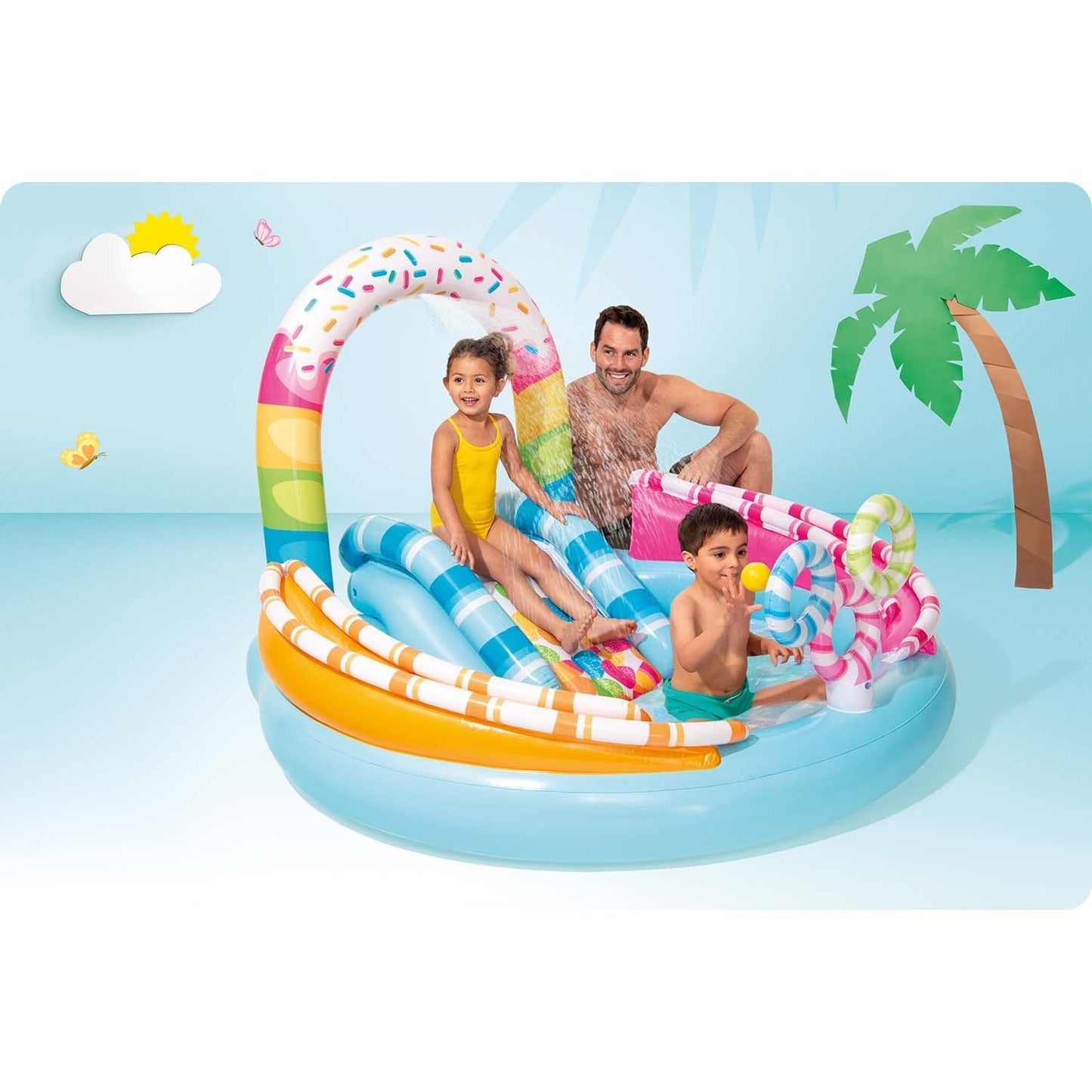 Intex 57144 inflatable candy playground