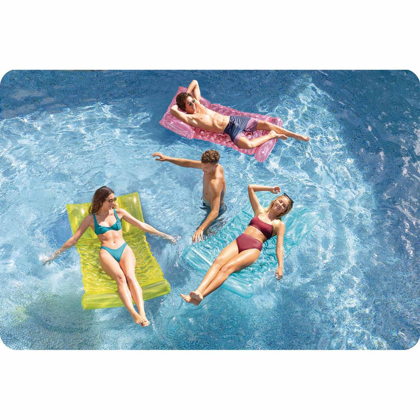 Intex 58725 Lime Swimming Mattress