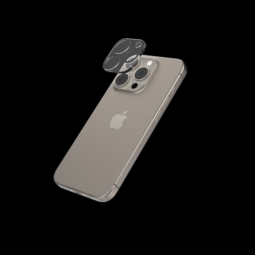 InvisibleShield iPhone 15 Pro / Pro Max Camera Lens Protection Glass Elite