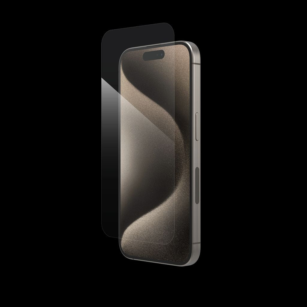 InvisibleShield iPhone 15 Pro Screen Protector Glass Elite