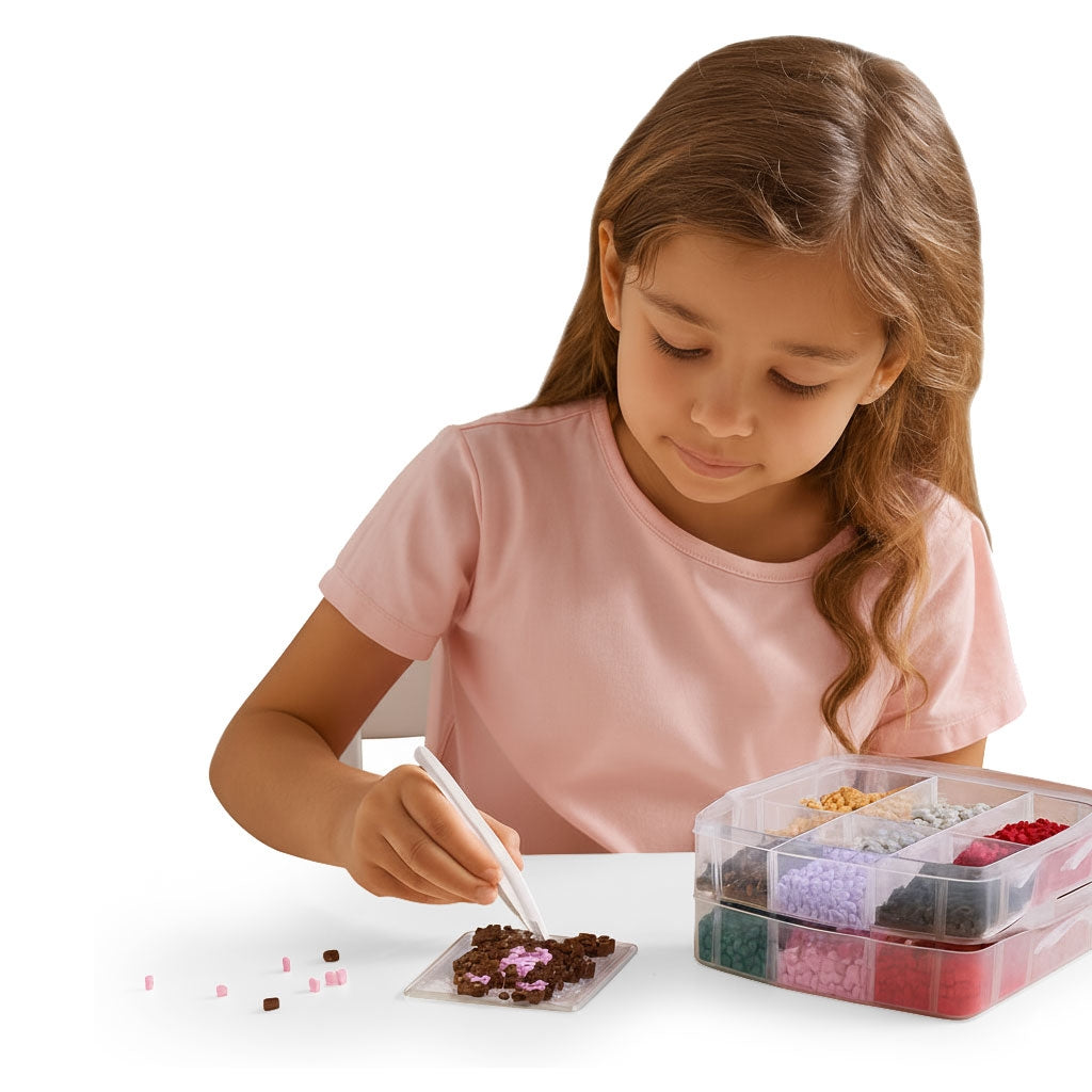 Iron Beads Set – 9000 Pieces with Templates & Tools