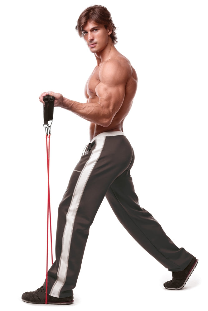 Iron Gym - Resistance tube trainer - Red