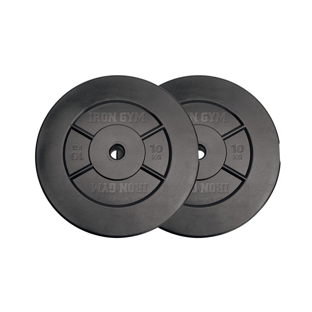 Iron Gym - Weight plates 2 x 10 kg