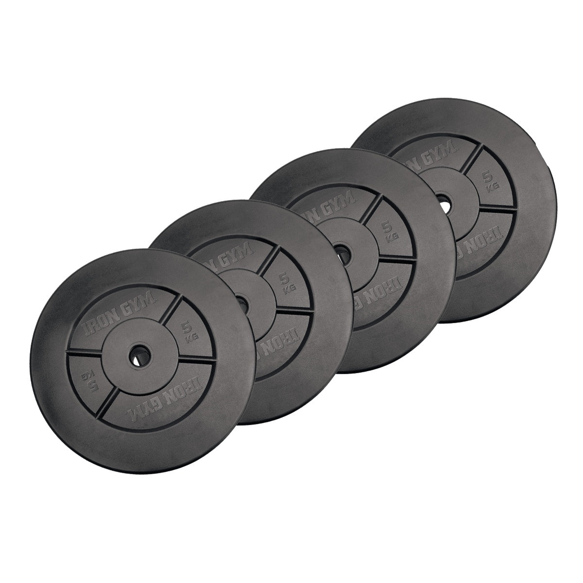 Iron Gym - Weight plates 4 x 5 kg