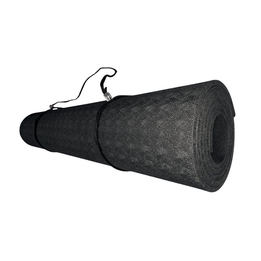 Iron Gym - Yoga mat with strap - 4 mm